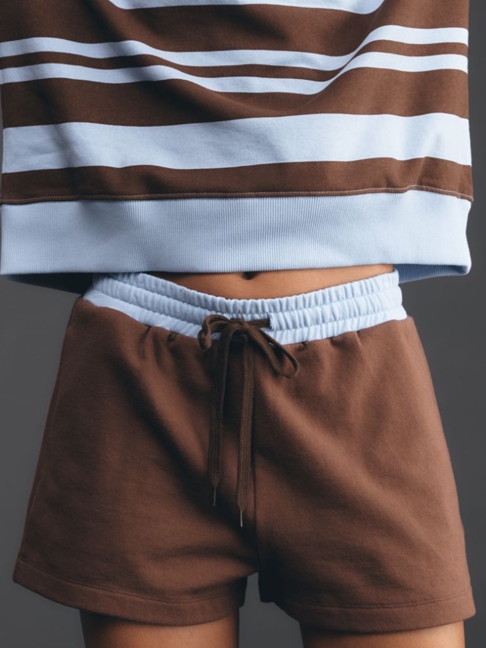 DAILY PRACTICE➕ANTHROPOLOGIE Cotton Pull-On Shorts NWT - Picture 3 of 10